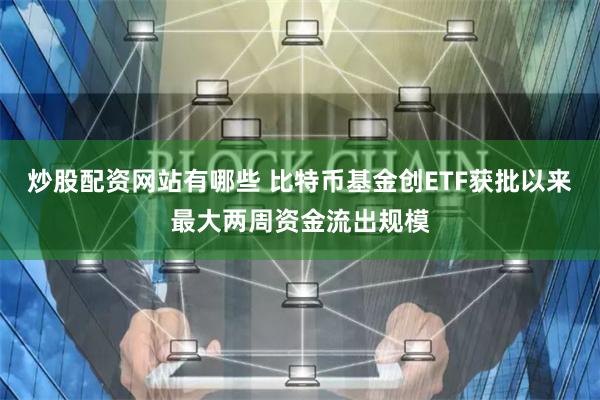 炒股配资网站有哪些 比特币基金创ETF获批以来最大两周资金流出规模